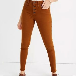 Madewell skinny jeans